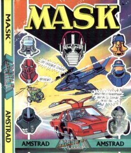Caratula de Mask para Amstrad CPC