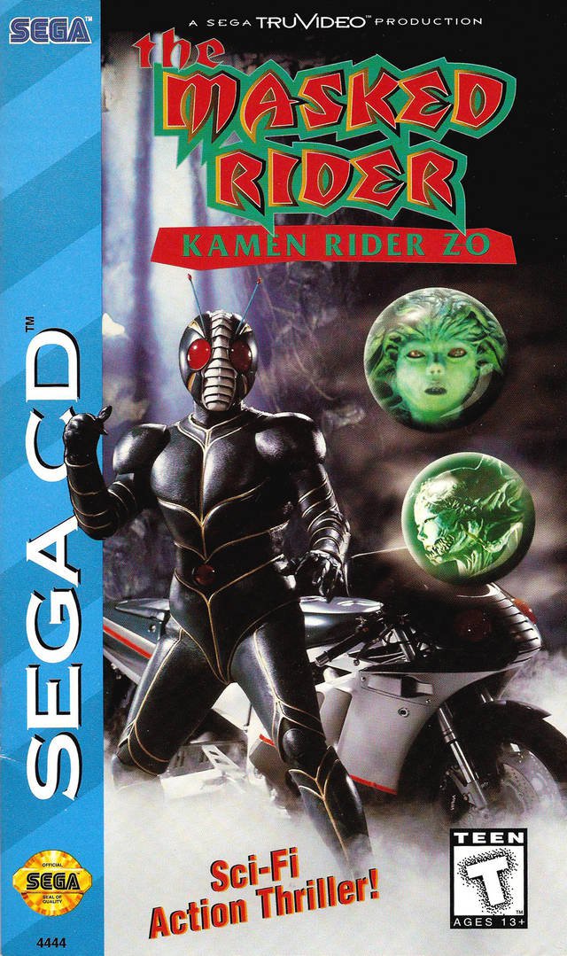 Caratula de Masked Rider, The: Kamen Rider ZO para Sega CD