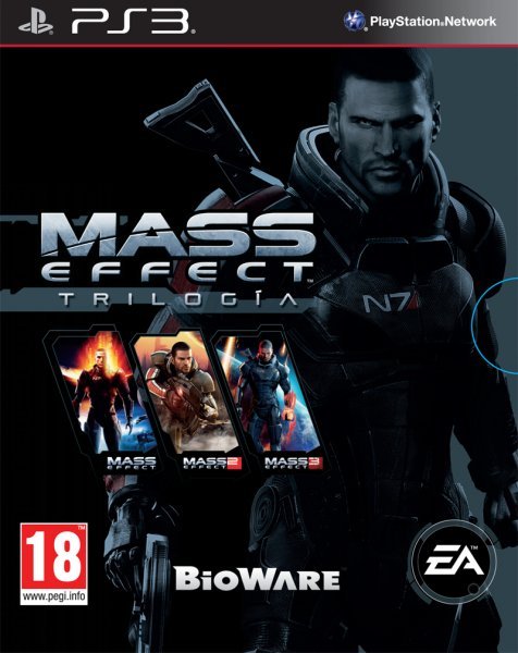 Caratula de Mass Effect Trilogy para PlayStation 3