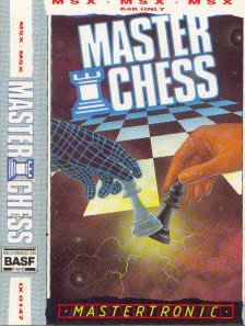 Caratula de Master Chess para MSX