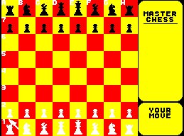 Pantallazo de Master Chess para Spectrum