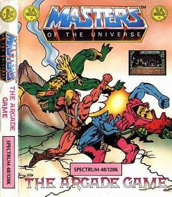 Caratula de Masters of the Universe - The Arcade Game para Spectrum