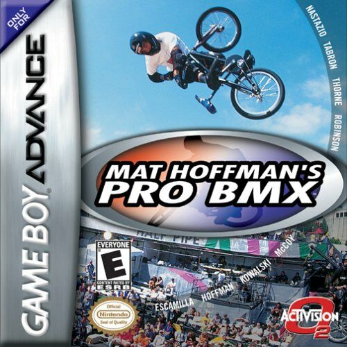 Caratula de Mat Hoffman's Pro BMX para Game Boy Advance
