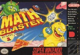 Caratula de Math Blaster: Episode One para Super Nintendo