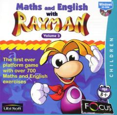 Caratula de Maths And English With Rayman: Volume 3 para PC