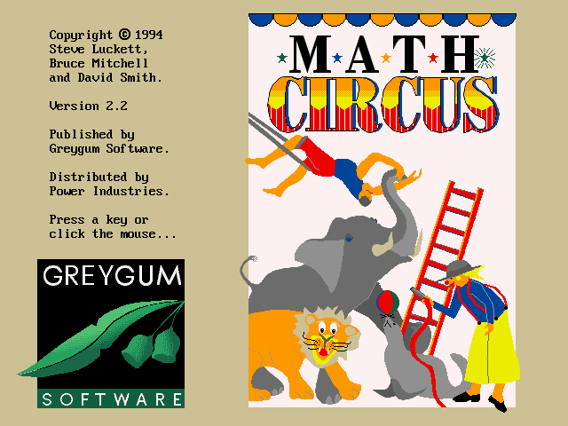 Pantallazo de Maths Circus para PC