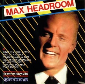 Caratula de Max Headroom para Spectrum