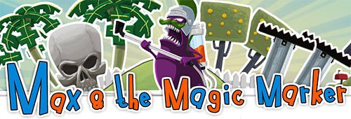Caratula de Max and the Magic Marker (Wii Ware) para Wii