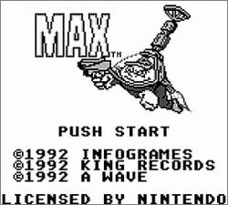 Pantallazo de Max para Game Boy