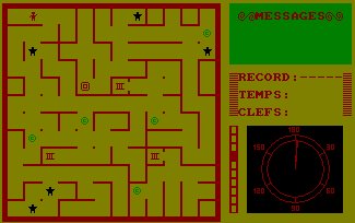 Pantallazo de Maze para Amstrad CPC