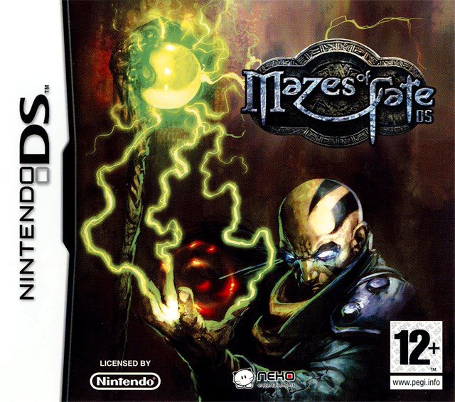 Caratula de Mazes of Fate para Nintendo DS