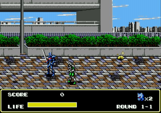 Pantallazo de Mazin Wars (Europa) para Sega Megadrive