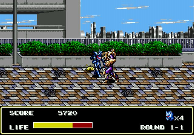 Pantallazo de Mazin Wars (Europa) para Sega Megadrive