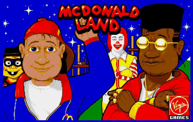 Pantallazo de McDonaldland para Atari ST