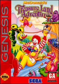 Caratula de McDonald's Treasure Land Adventure para Sega Megadrive