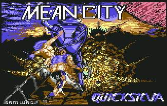 Pantallazo de Mean City para Commodore 64