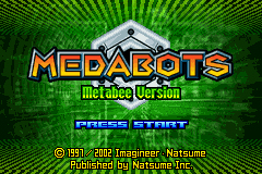 Pantallazo de Medabots - Metabee Version para Game Boy Advance
