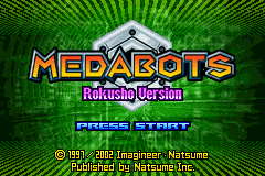 Pantallazo de Medabots - Rokusho Version para Game Boy Advance