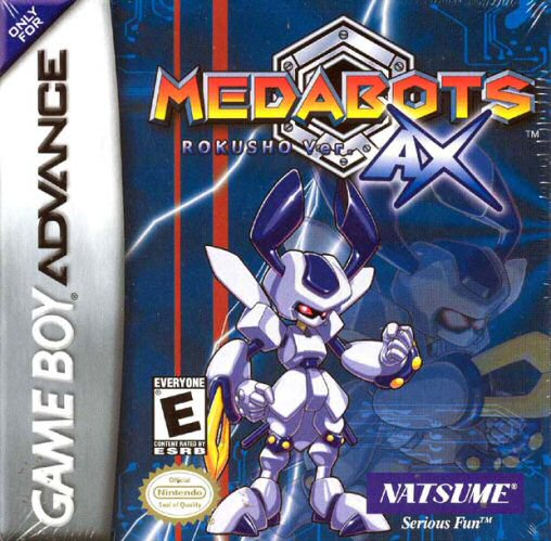 Caratula de Medabots AX: Rokusho Ver. para Game Boy Advance