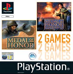 Caratula de Medal of Honor and Medal of Honor Underground Twin Pack para PlayStation