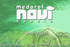 Pantallazo de Medarot Navi - Kabuto Version (Japonés) para Game Boy Advance