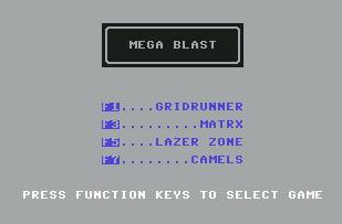 Pantallazo de Mega Blast para Commodore 64