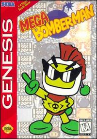 Caratula de Mega Bomberman para Sega Megadrive