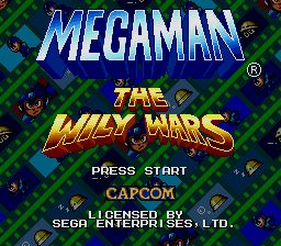 Pantallazo de Mega Man: The Wily Wars (Europa) para Sega Megadrive
