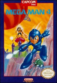 Caratula de Mega Man 4 para Nintendo (NES)