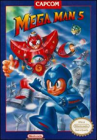 Caratula de Mega Man 5 para Nintendo (NES)