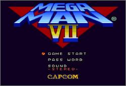 Pantallazo de Mega Man 7 (Europa) para Super Nintendo