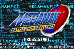 Pantallazo de Mega Man Battle Chip Challenge para Game Boy Advance
