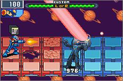 Pantallazo de Mega Man Battle Network 4: Red Sun para Game Boy Advance