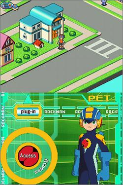 Pantallazo de Mega Man Battle Network 5: Double Team para Nintendo DS