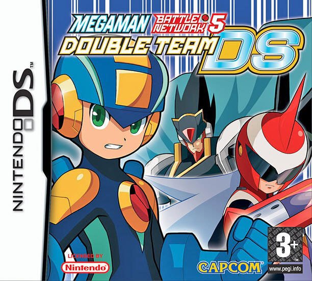 Caratula de Mega Man Battle Network 5: Double Team para Nintendo DS