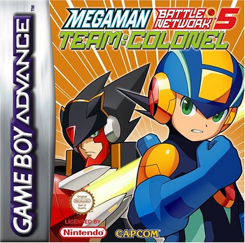 Caratula de Mega Man Battle Network 5: Team Colonel para Game Boy Advance