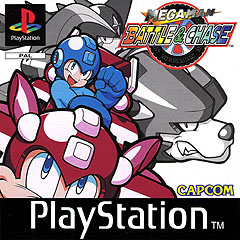 Caratula de Mega Man Battle and Chase para PlayStation