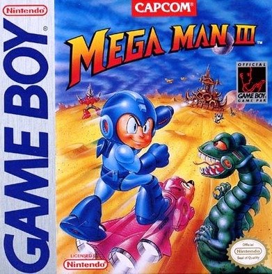 Caratula de Mega Man III para Game Boy