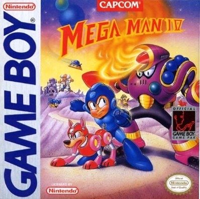 Caratula de Mega Man IV para Game Boy