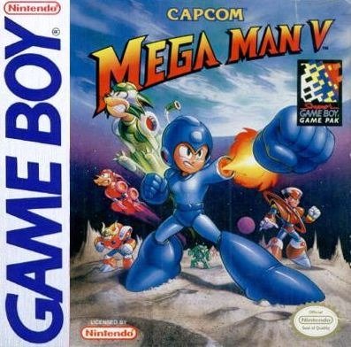 Caratula de Mega Man V para Game Boy