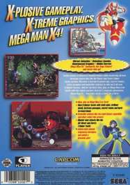 Caratula de Mega Man X4 para Sega Saturn