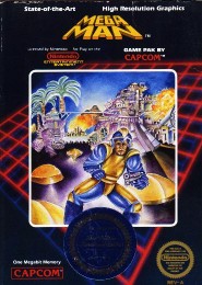 Caratula de Mega Man para Nintendo (NES)
