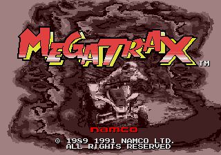 Pantallazo de MegaTrax (Japonés) para Sega Megadrive
