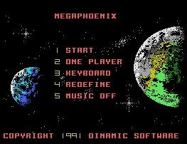 Pantallazo de Megaphoenix para MSX