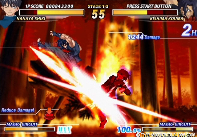 Pantallazo de Melty Blood: Act Cadenza (Japonés) para PlayStation 2