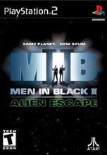 Caratula de Men in Black II: Alien Escape (MIB) para PlayStation 2