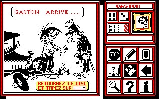 Pantallazo de M'enfin / Gaston para Amstrad CPC