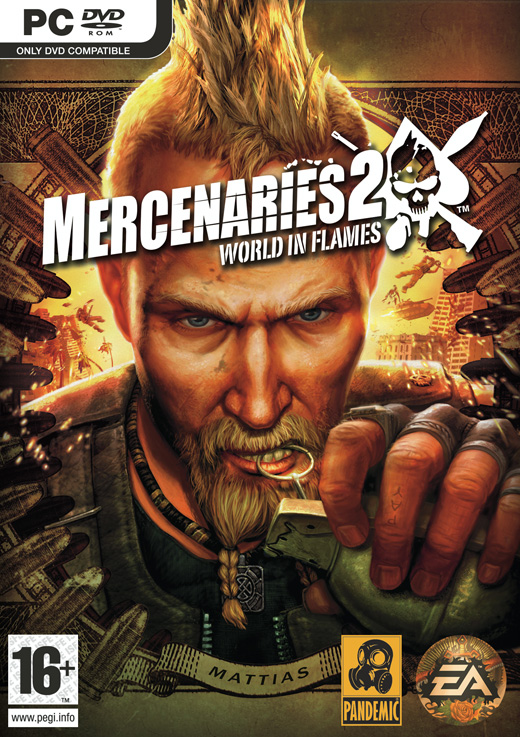 Caratula de Mercenaries 2: World in Flames para PC