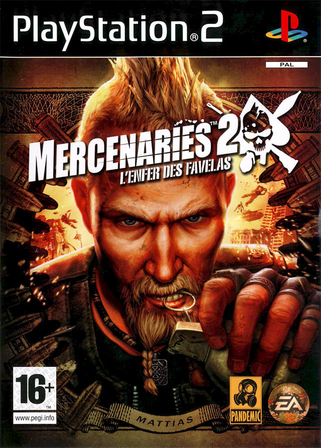 Caratula de Mercenaries 2: World in Flames para PlayStation 2