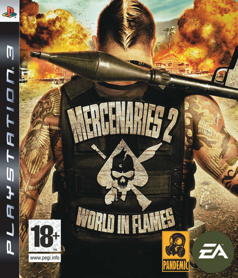 Caratula de Mercenaries 2: World in Flames para PlayStation 3